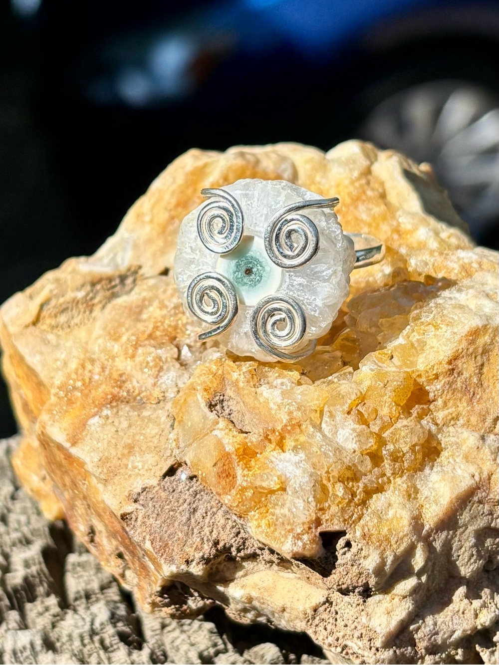 NEW! Solar Quartz Ring - Picture 11 of 11